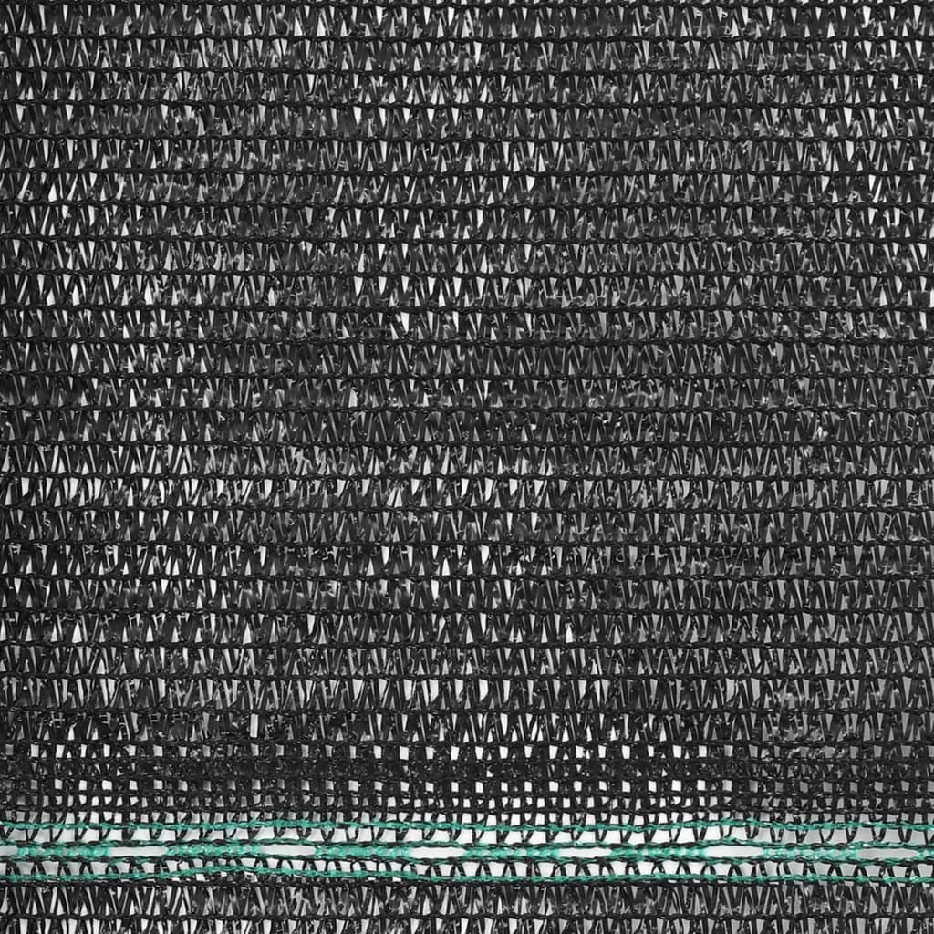 Tennis Screen HDPE 2x25 m Black 14 Tennis Screen HDPE 2x25 m Black